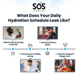 SOS Hydration sachets individuels faciles à emporter