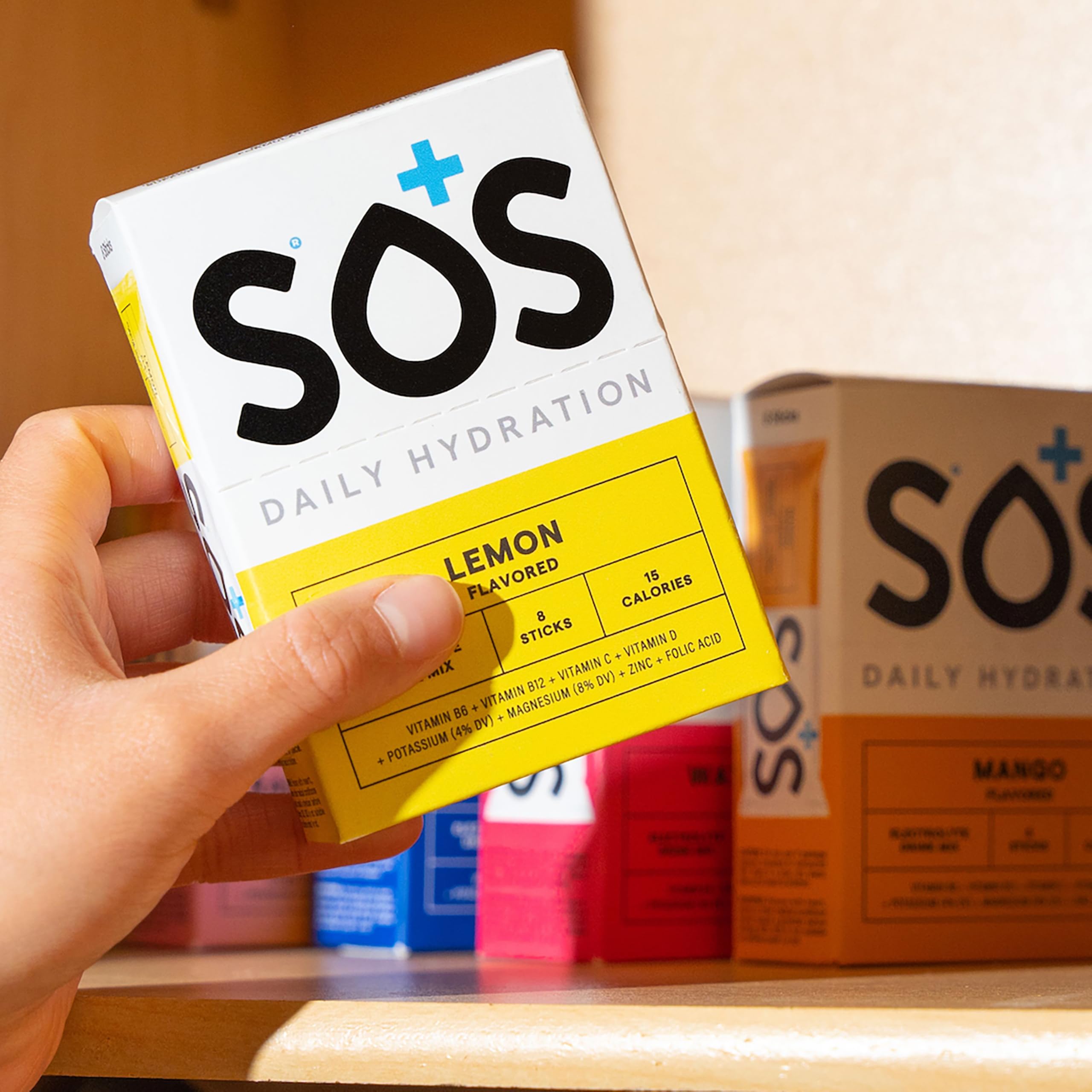 Sos Hydration: formule adaptée au régime céto et faible en sucre.