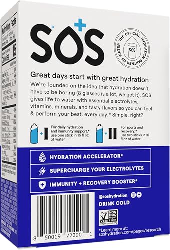 Sos Hydration: verre d'eau et mélange fruits rouges, hydratation agréable.
