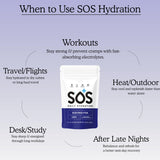 SOS Hydration utilisation en course, solution pratique à emporter