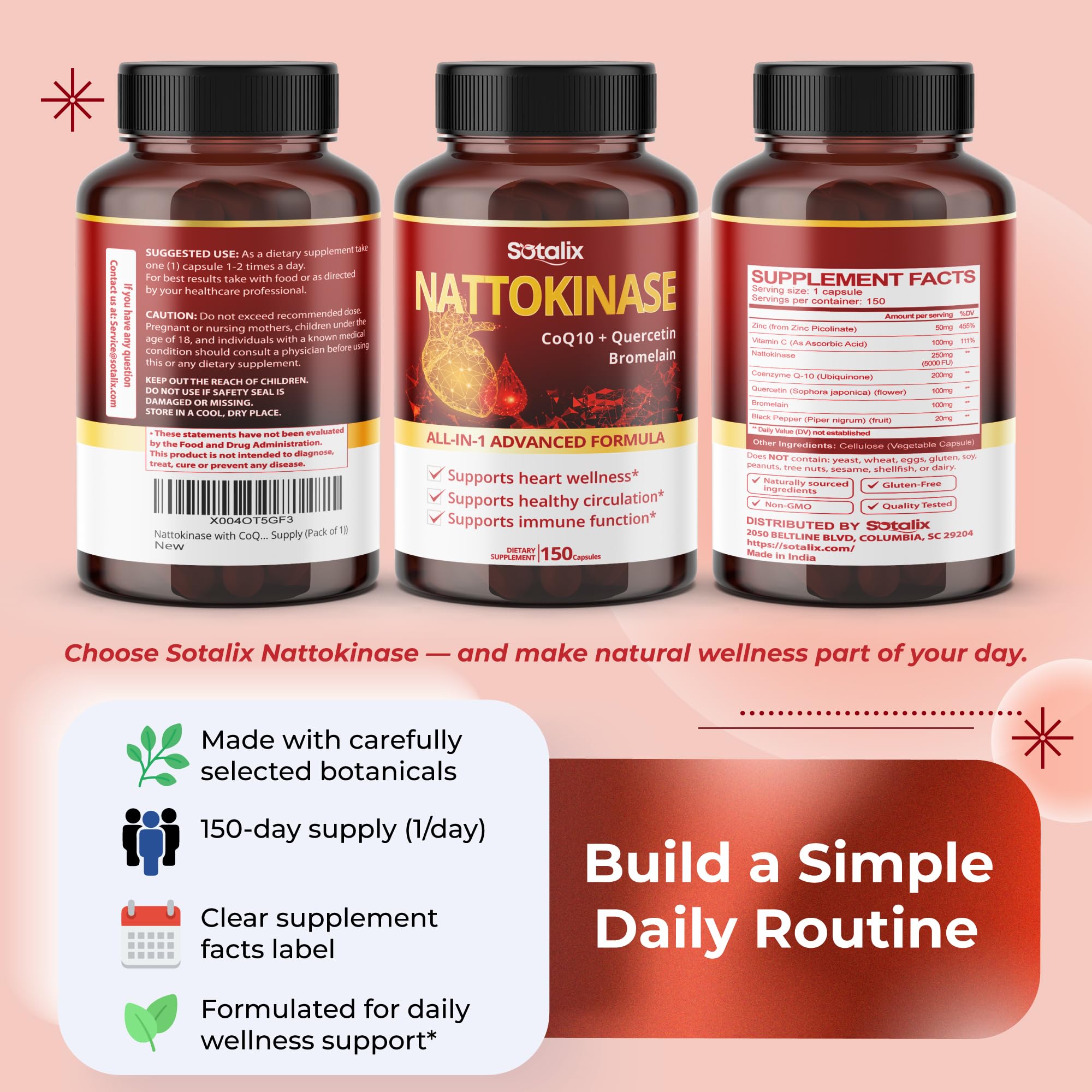 Sotalix Supplément, bien-être immunitaire au quotidien avec une routine simple