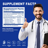 Étiquette Sound Health Plus Mg5in1 avec liste d’ingrédients et valeur nutritionnelle claires.