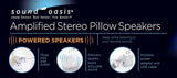 Sound Oasis cordon extralong 185 cm pour atteindre facilement le lecteur.