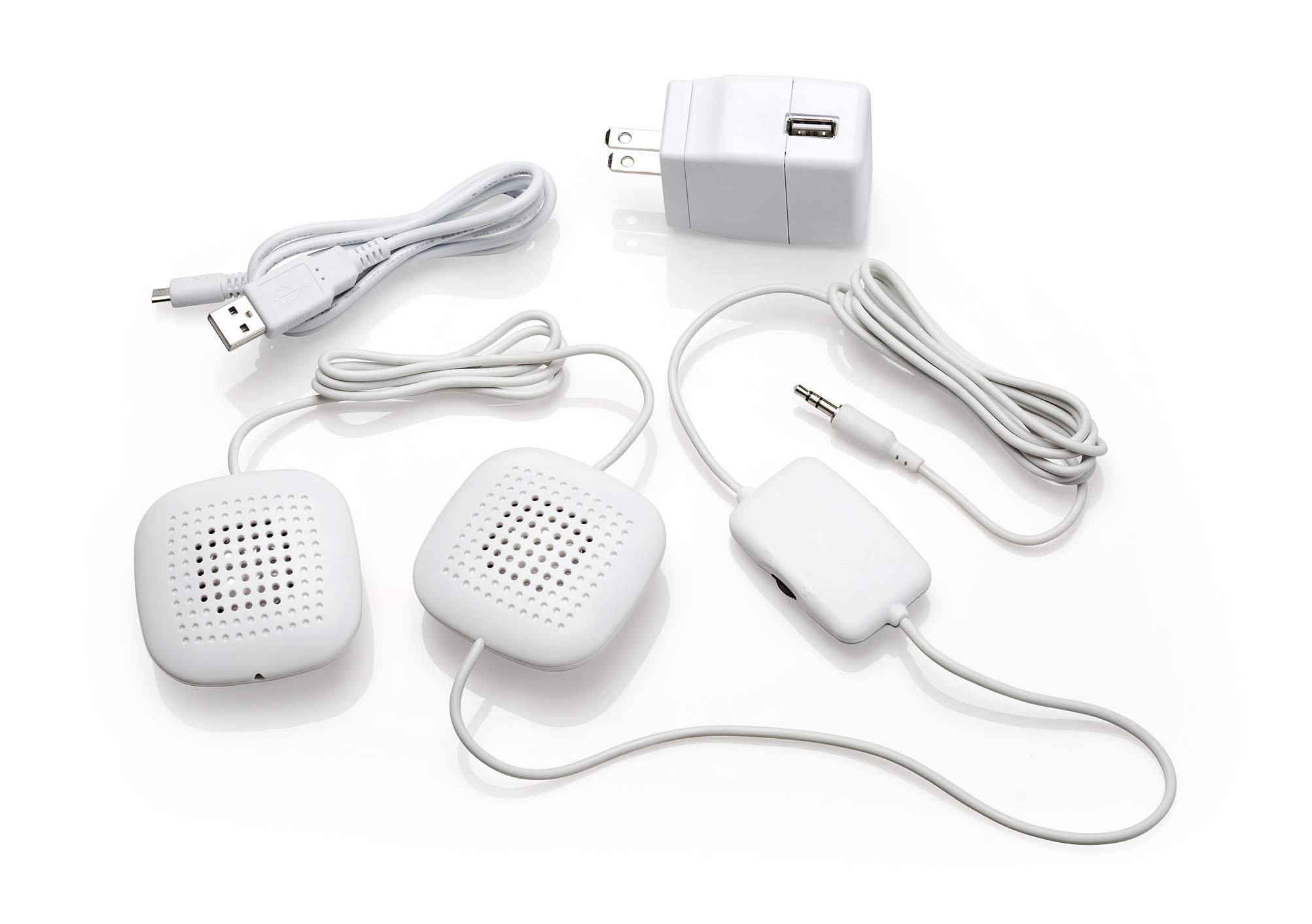 Sound Oasis haut-parleurs oreiller ultra-fin pour une écoute discrète et immersive.