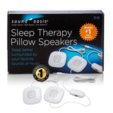 Sound Oasis haut-parleurs d'oreiller ultrafin pour sommeil et relaxation.