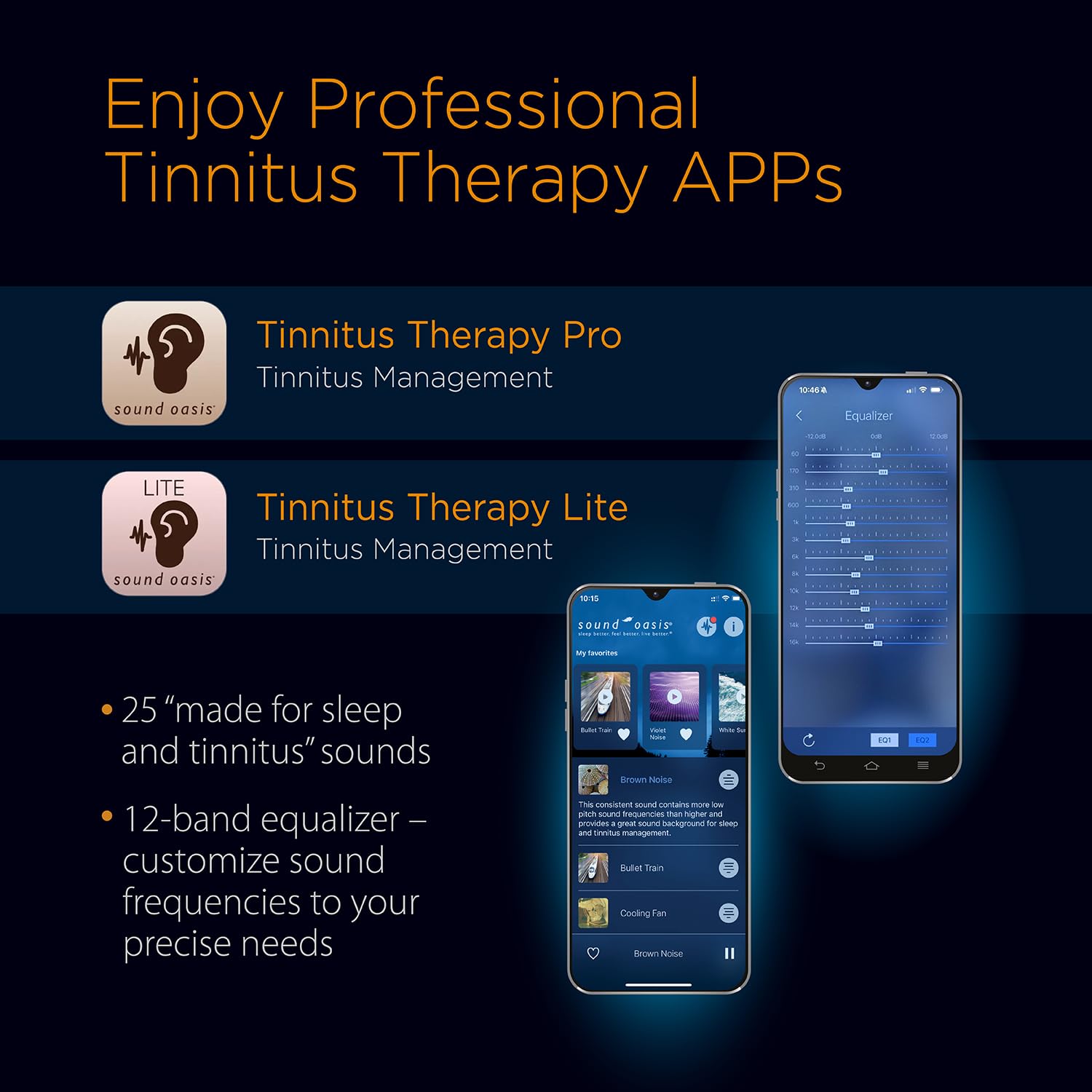 Sound Oasis utilisation nocturne douce favorisant le repos.