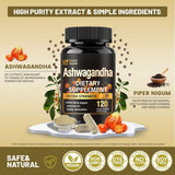 Formulation sans OGM et sans additifs artificiels dans SoundHealth Ashwagandha.