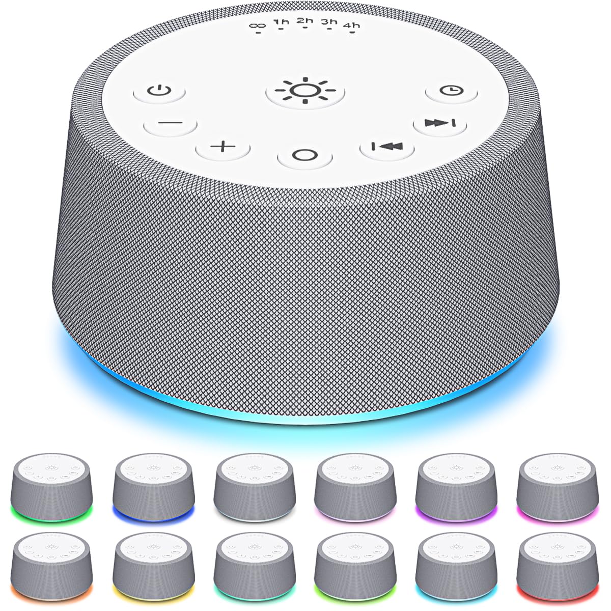 SoundLegend appareil bruit blanc avec 30 sons pour favoriser le sommeil et la détente.