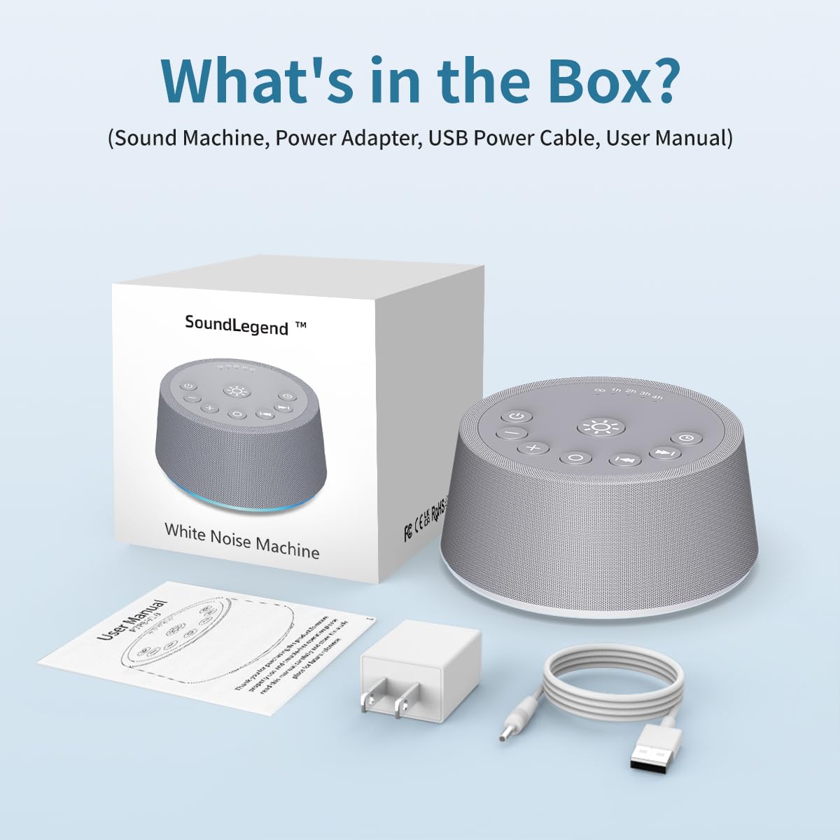 SoundLegend idéal pour bébé et nuits paisibles à la maison.