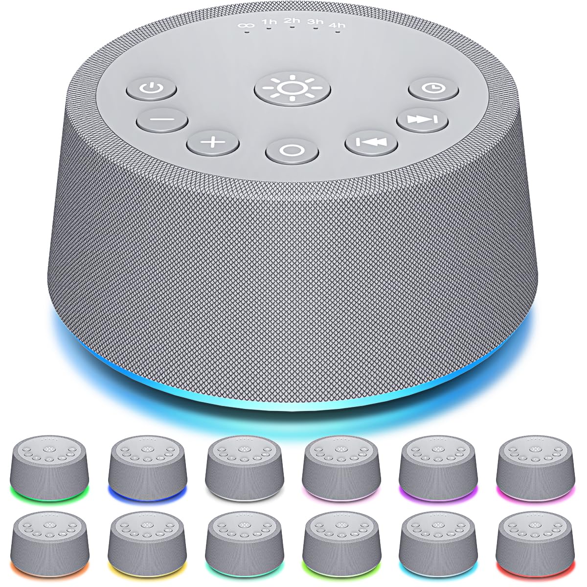 SoundLegend machine sommeil bruit blanc, 32 niveaux pour un contrôle précis.