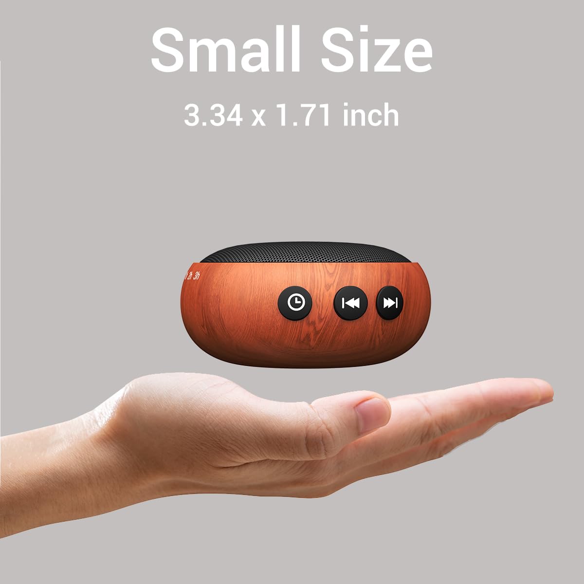 SoundMe mini-machine idéale en voyage, légère et portable.