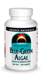 Source Naturals algue bleue en bouteille pour une prise quotidienne pratique.