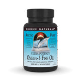 Source Naturals ArcticPure Omega-3, emballage visible, soutien potentiel cerveau et circulation.