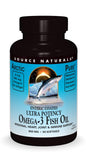 Source Naturals ArcticPure Omega3 en bouteille, enrobage entérique potentiellement absorbant.