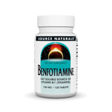 Source Naturals Benfotiamine - Bouteille de tablettes, soutien potentiel des fonctions nerveuses.