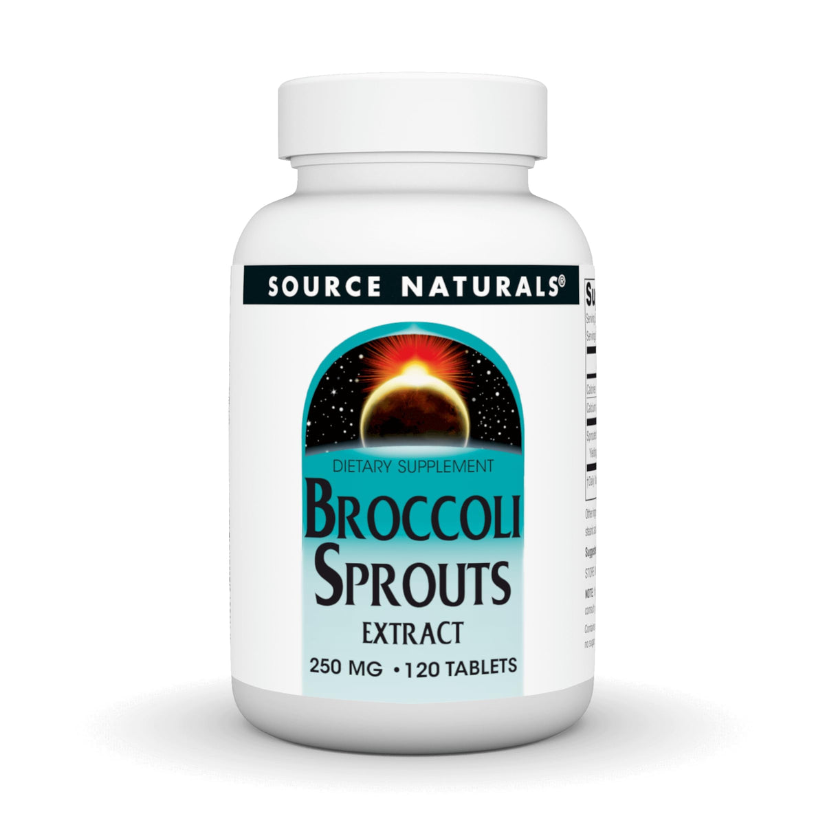 Source Naturals Extrait de germes de brocoli sur bouteille, concentration élevée pour routine saine