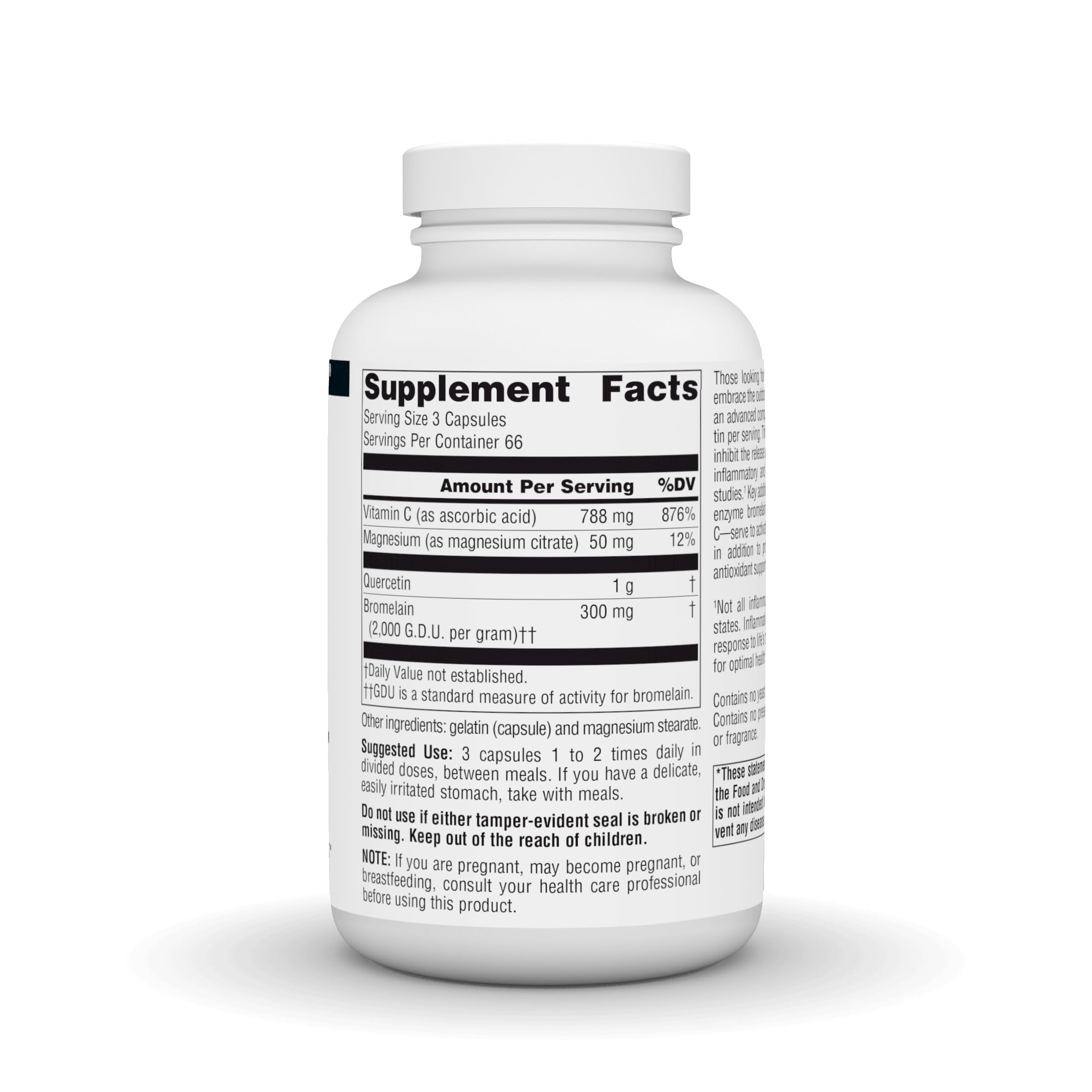 Source Naturals bromelain-ingredients - zoom sur ingrédients et rôle dans la digestion et le soutien.