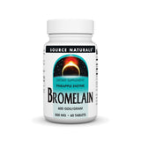 Source Naturals Bromélaïne – bouteille de 60 comprimés, dosage quotidien pratique.