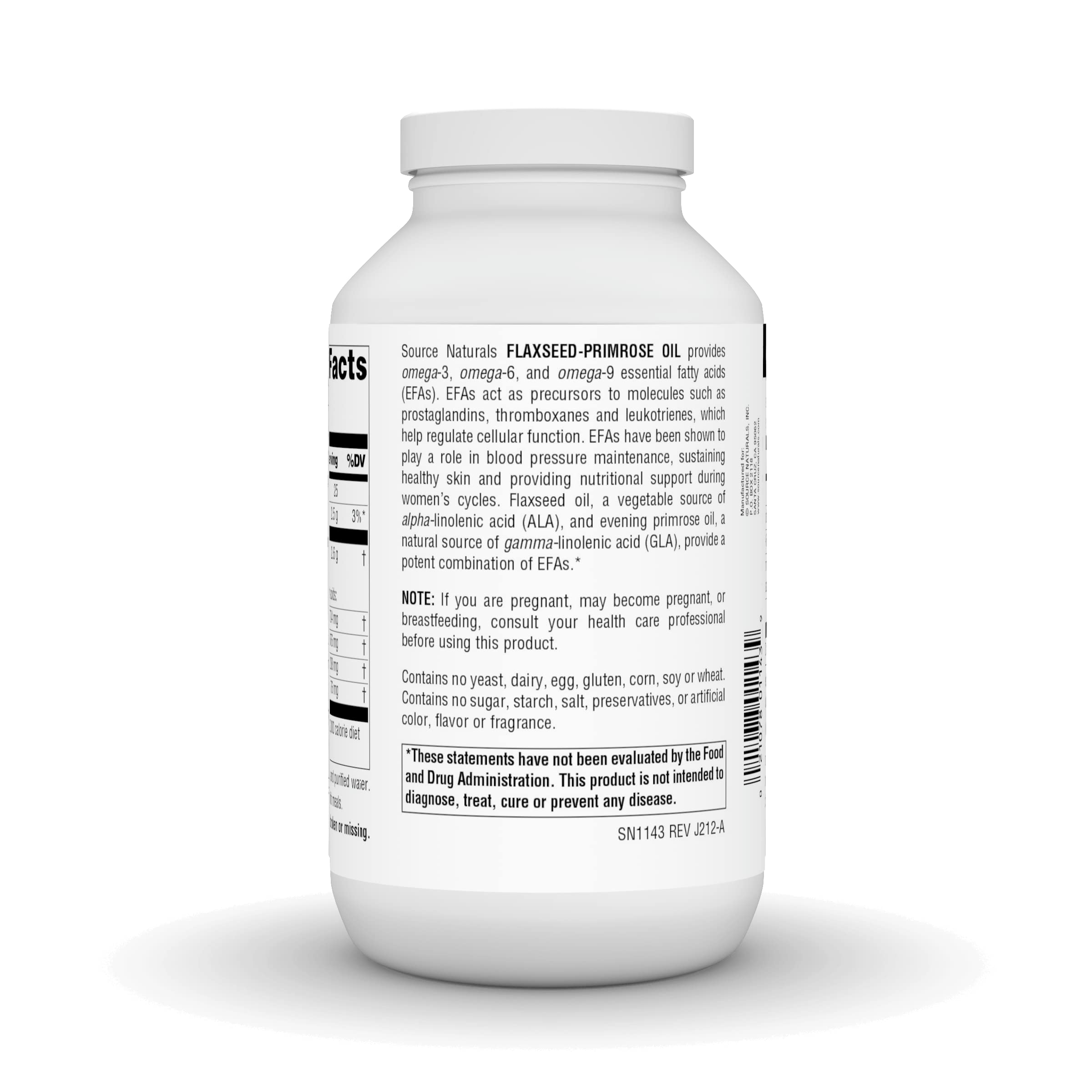 Source Naturals complexe Omega 3-6-9, équilibre nutritionnel possible