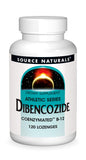 Source Naturals Dibencozide bouteille et pastilles dissolution rapide énergie potentielle lors de l'effort