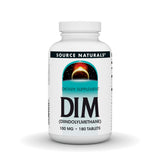 Source Naturals DIM bouteille: flacon pratique pour une utilisation quotidienne.
