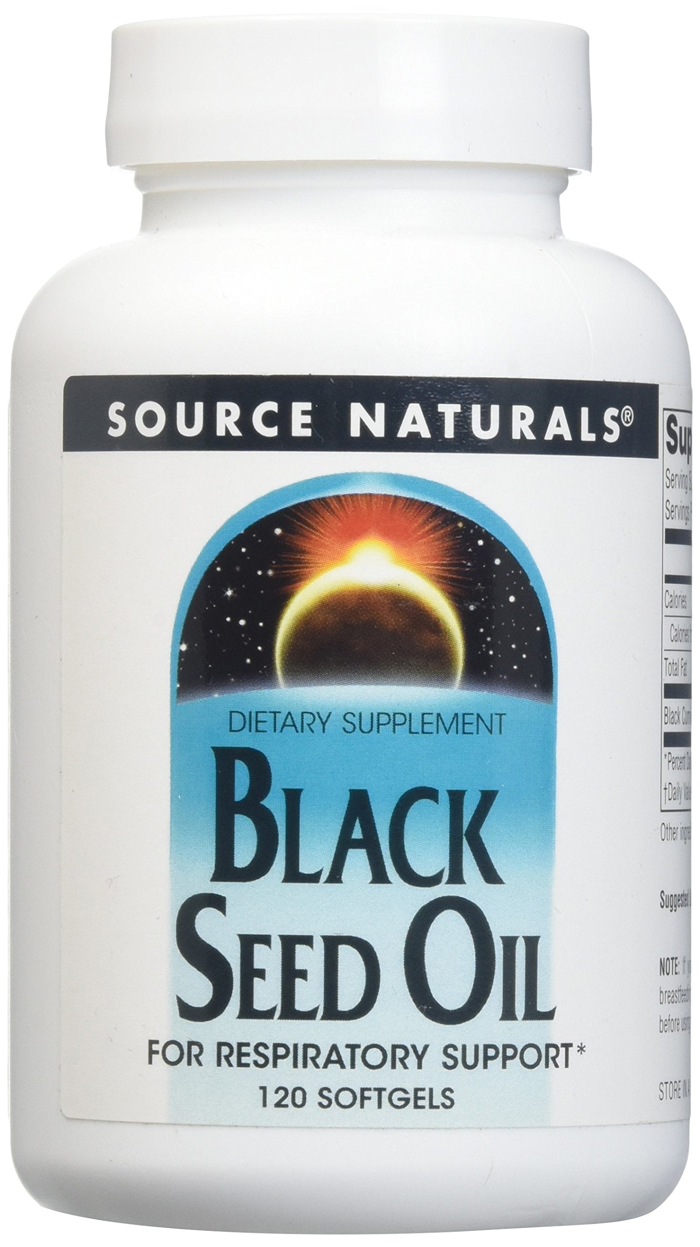 Source Naturals emballage caplets cumin noir présentation pratique.