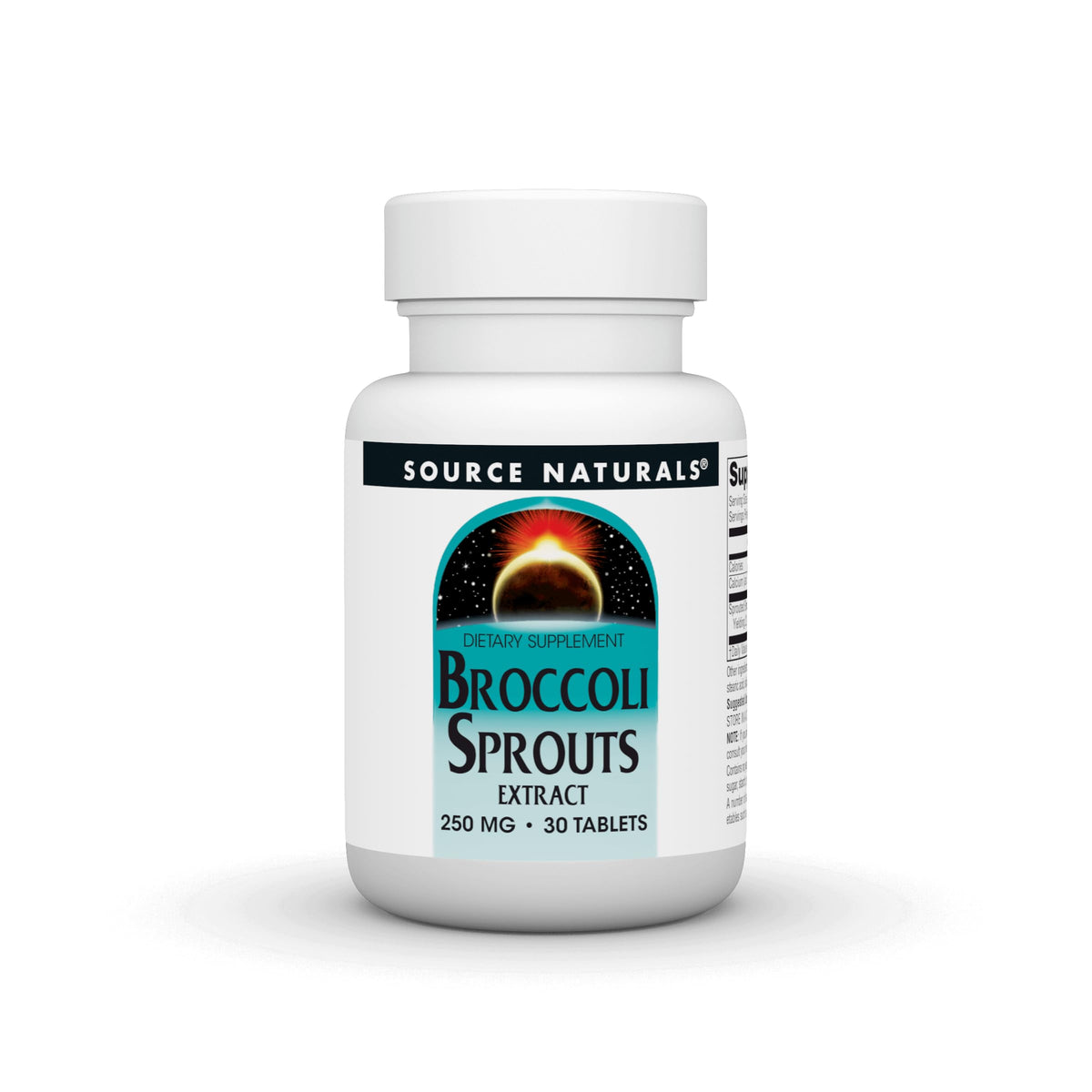 Source Naturals Extrait germes de brocoli – bouteille, sulforaphane puissant pour le quotidien.
