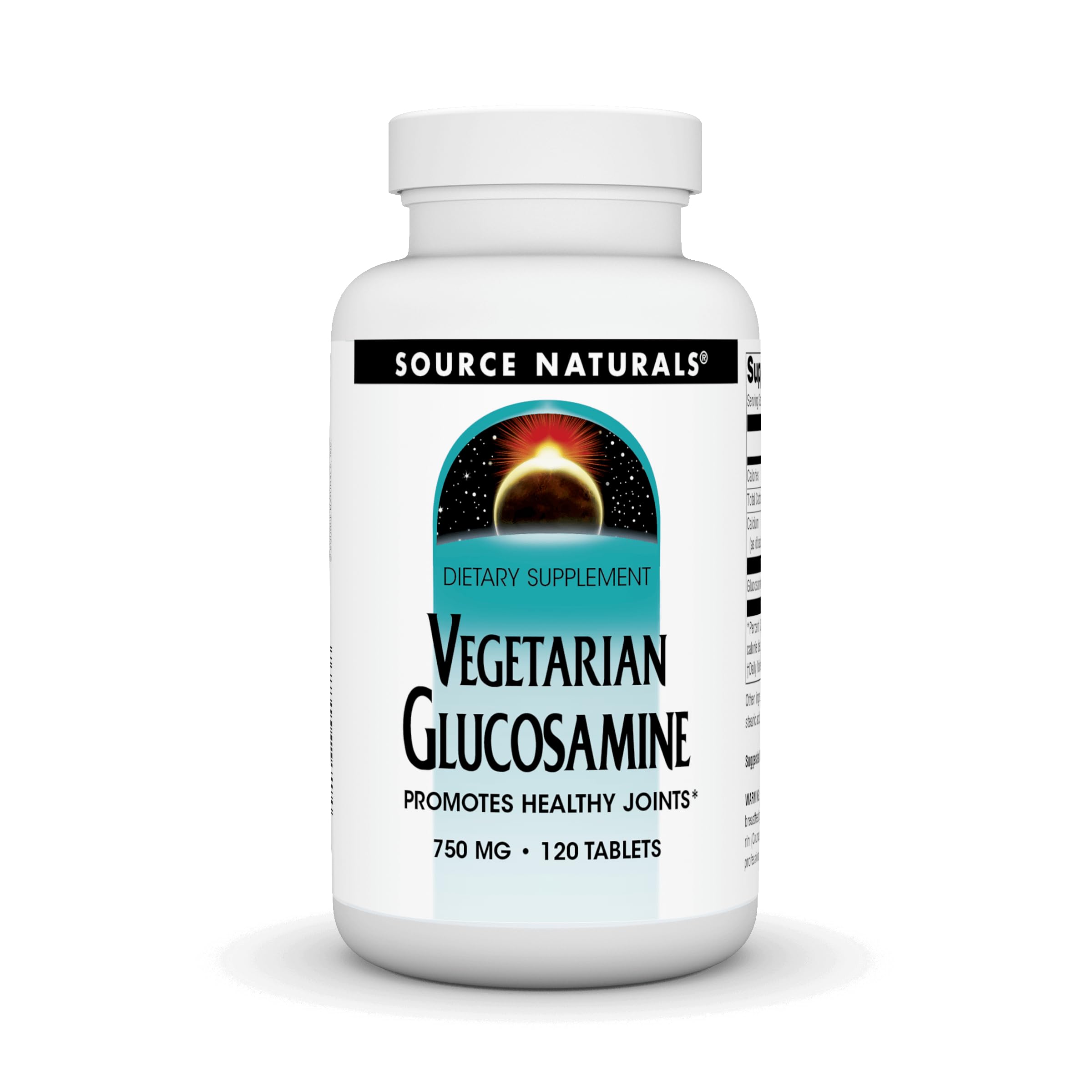Source Naturals Glucosamine végétarien - boîte, soutien possible des articulations et mobilité.