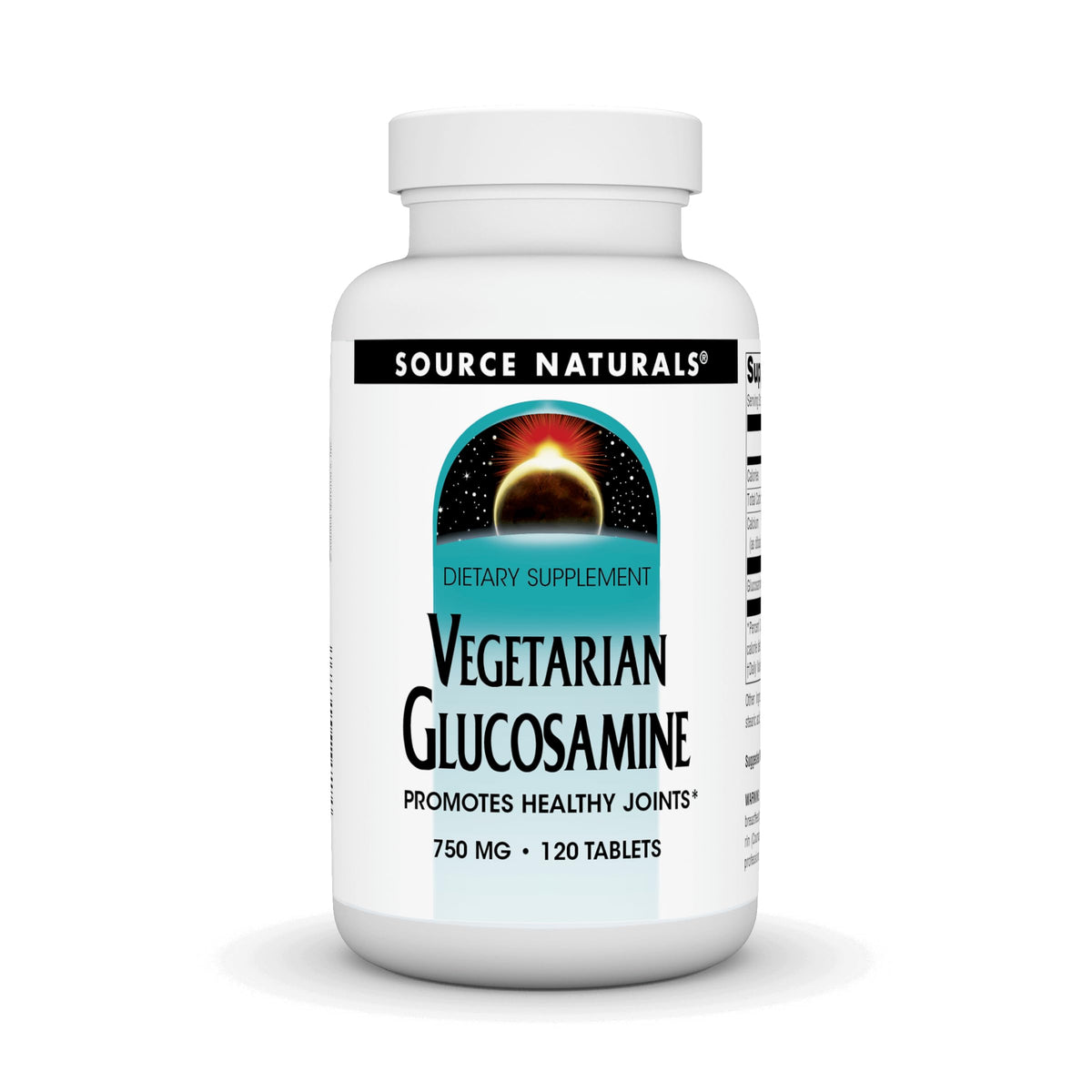 Source Naturals Glucosamine végétarien - boîte, soutien possible des articulations et mobilité.