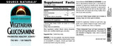 Source Naturals Glucosamine végétarien - emballage États-Unis, qualité et traçabilité.