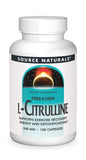 Source Naturals L-Citrulline — bouteille 120 gélules prête pour l’entraînement et la récupération.