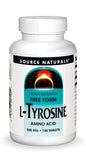 Source Naturals L-Tyrosine, boite pret a l emploi, soutien potentiel a la concentration.
