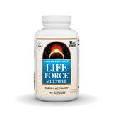 Source Naturals Life Force Multiples - bouteille et capsules, énergie durable au quotidien.
