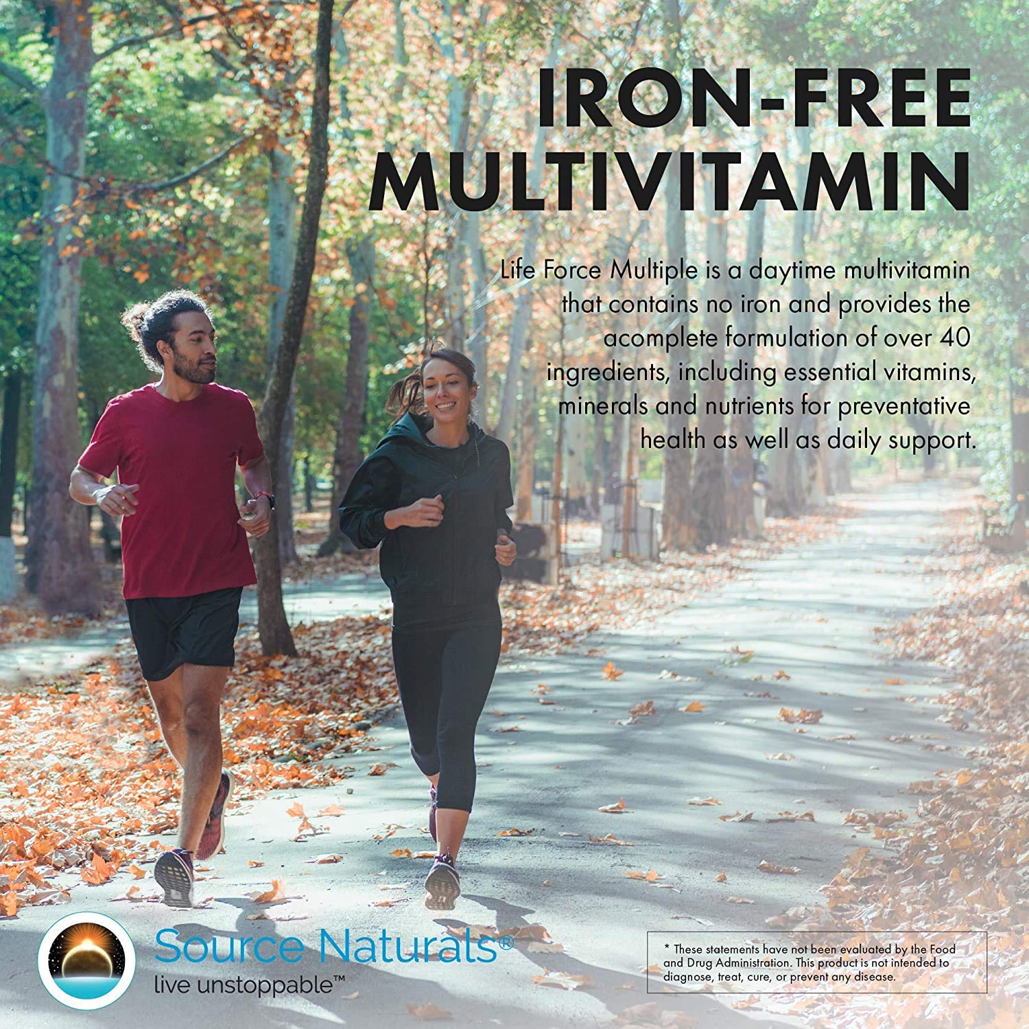 Source Naturals Life Force Multiples - iode et magnésium inclus pour les minéraux.