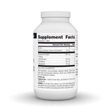 Source Naturals Mega Strength Beta Sitosterol – bouteille arrière: détails nutritionnels et ingrédients végétaux.