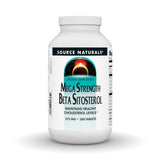 Source Naturals Mega Strength Beta Sitosterol – bouteille avant: soutien potentiel des niveaux normaux de cholestérol.