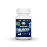 Source Naturals Melatonin – pastilles menthe pour un sommeil plus paisible.