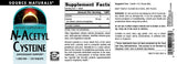 Source Naturals N-Acetyl Cysteine : boîte d'emballage soignée et professionnelle.