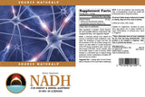 Fabrication américaine Source Naturals NADH selon cGMP.