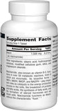 Source Naturals Niacinamide 1500 mg — comprimés: participation à des réactions énergétiques cellulaires