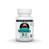Source Naturals Nicotinamide B-3 tablettes de 100 mg pour un usage quotidien