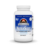Source Naturals NutraSleep - Bouteille 200 comprimés pour relaxation et repos nocturnes.