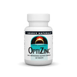 OptiZinc Source Naturals – bouteille visible, utilisation simple au quotidien.