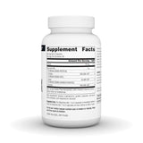Source Naturals Pancreatin 8X étiquette sans levure, sans gluten et sans allergènes.