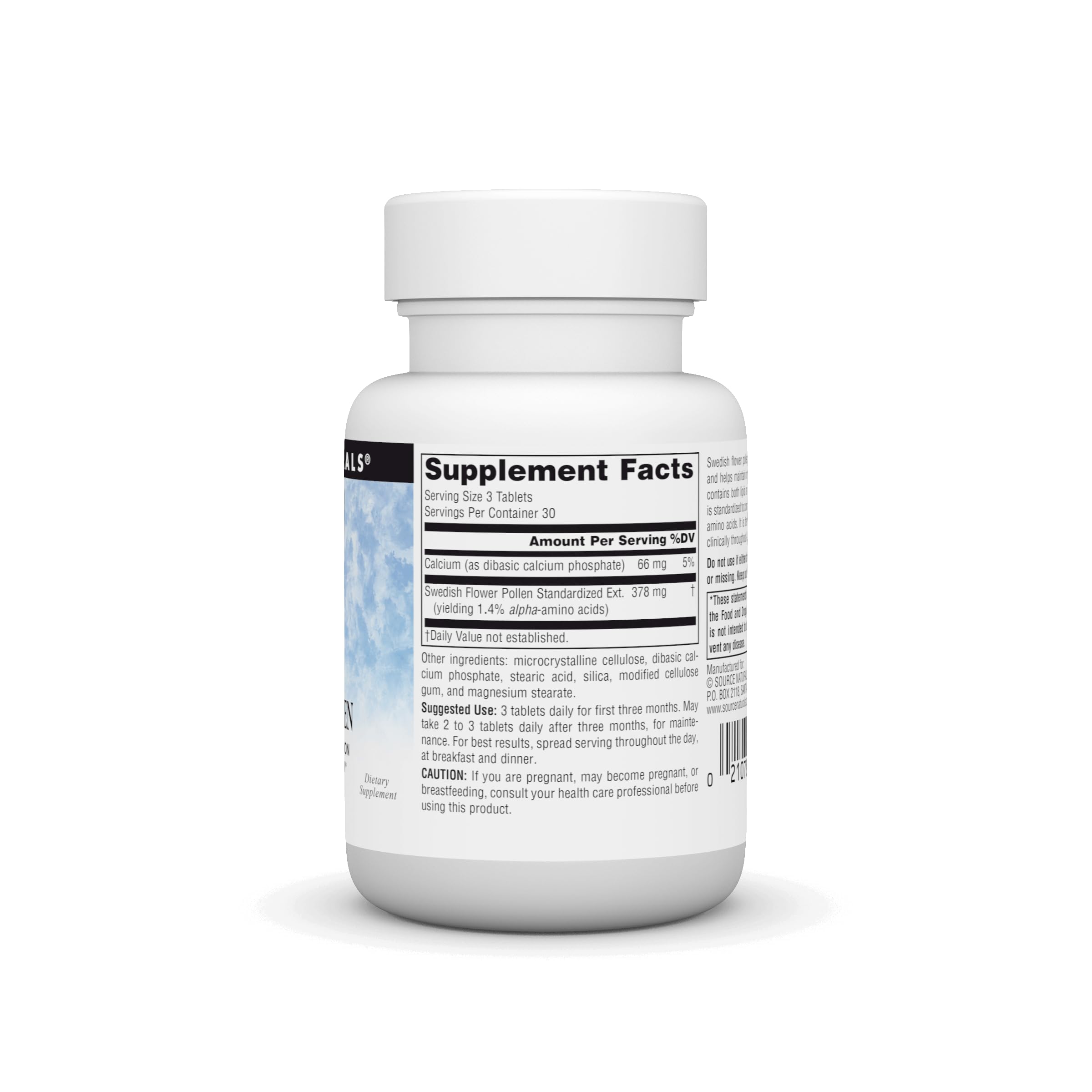 Carton-emballage Source Naturals met en valeur le design et les informations
