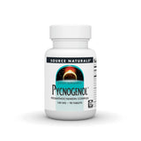 Source Naturals Pycnogenol comprimés en bouteille, soutien antioxydant naturel.