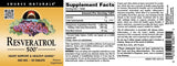 Source Naturals Resveratrol 550, comprimés ronds, utilisation quotidienne pratique.
