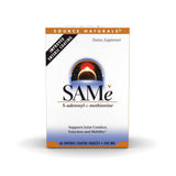 Source Naturals SAMe, boîte pratique avec comprimés enterique visibles, idéal pour votre routine quotidienne.