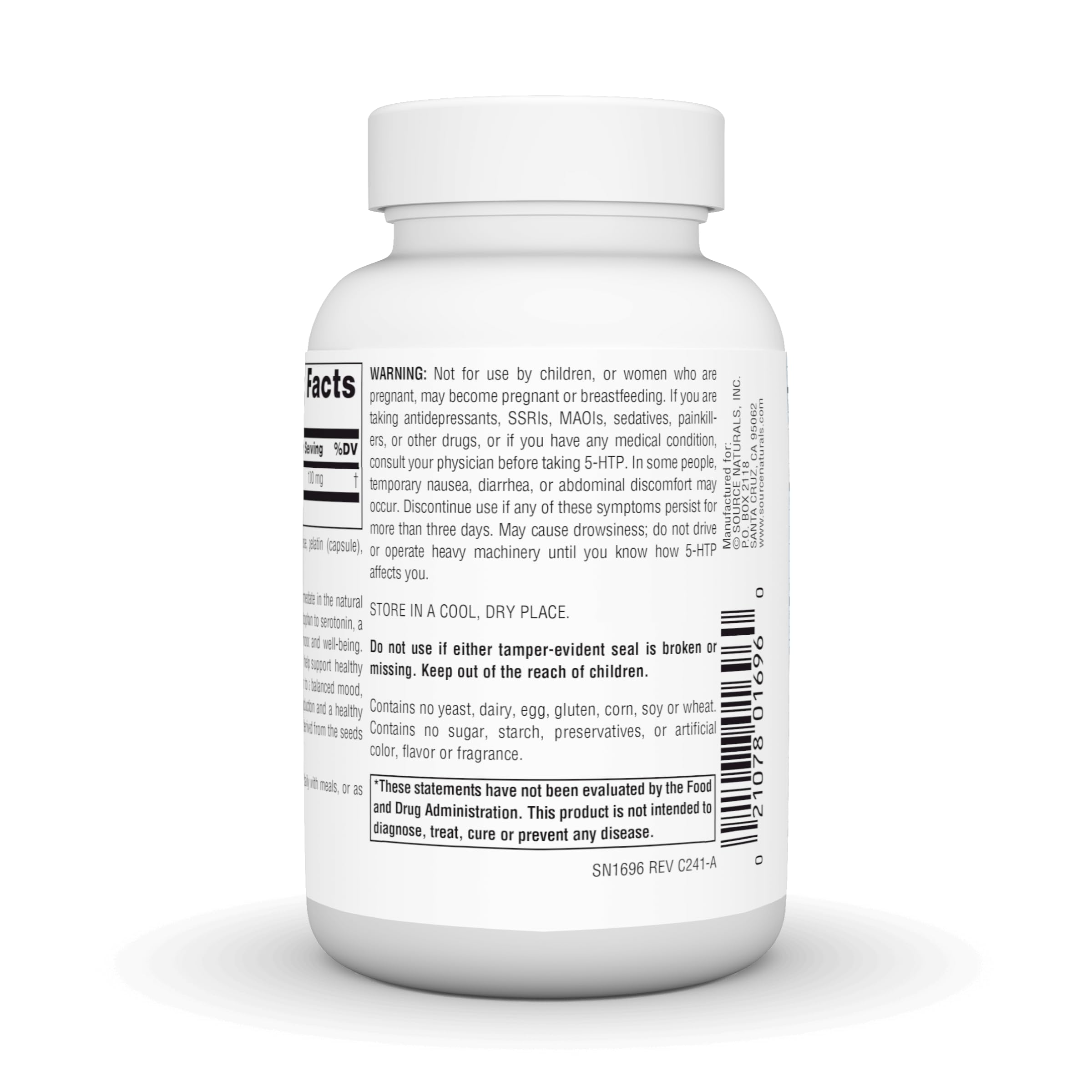 Graines Griffonia simplicifolia utilisées dans Source Naturals 5-HTP pour votre routine bien-être