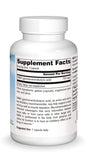 Source Naturals Serene Science GABA — étiquette claire indiquant ingrédients et allergènes.